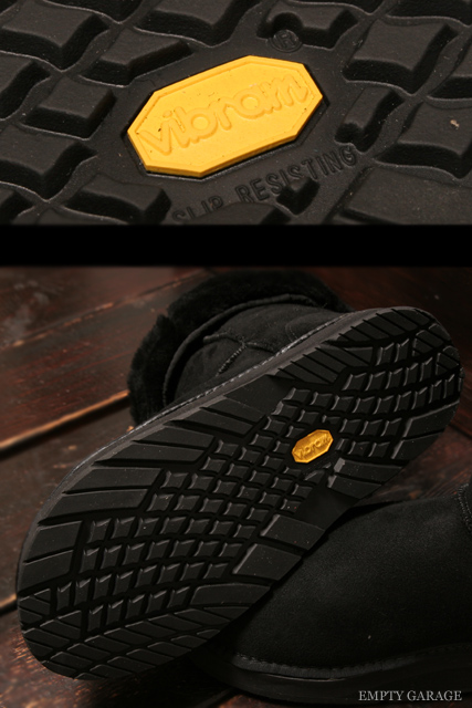 ［サンダルマン］ The Sandalman SNUG BOOT BLK (R) vibram sole
