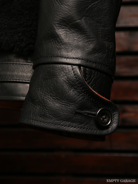 FindersKeepers FK-GRIZZLY JACKET BLACK HORSEHIDE x SHEEPSKIN