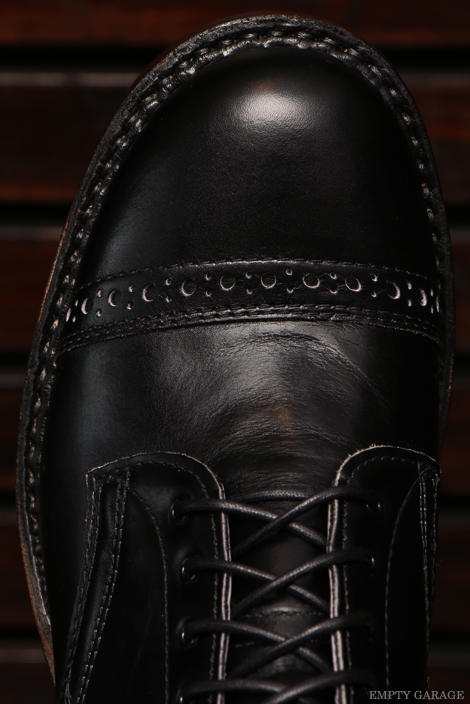 [ホワイツ] WHITE'S BOOTS　SEMI DRESS Straight Tip Custom Black Calf 