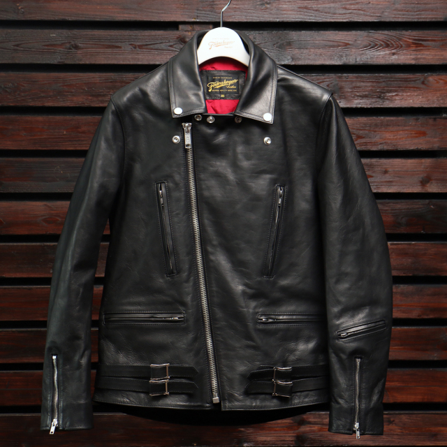 FindersKeepers FK-W.RIDERS JACKET U.K. STYLE BLACK HORSEHIDE