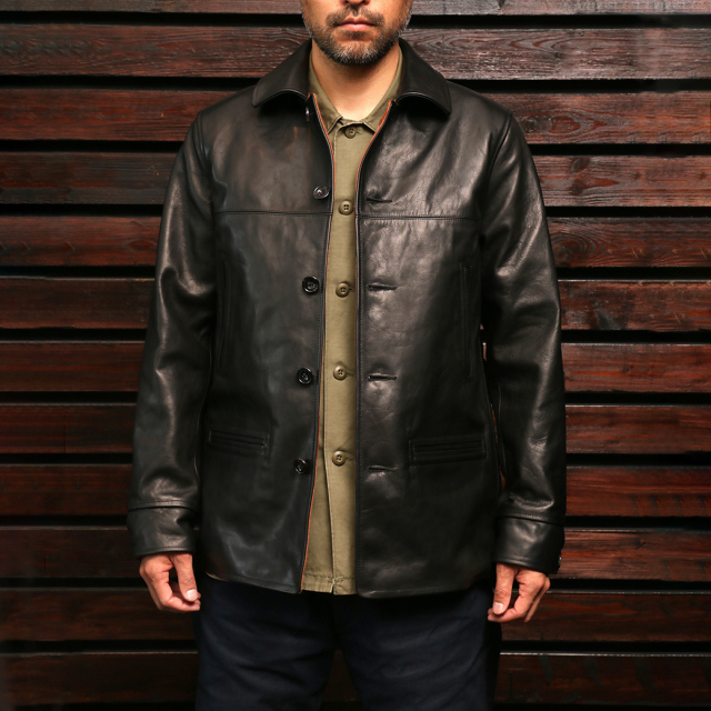 FindersKeepers FK-CAR COAT LONG Ver. 2ND Vegitable Tanning Hosehide