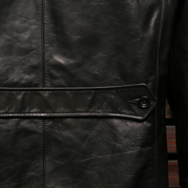 FindersKeepers FK-CAR COAT LONG Ver. 2ND Vegitable Tanning Hosehide