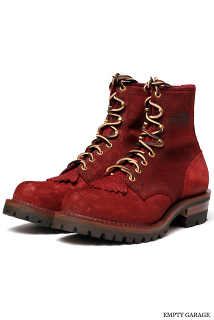 ［ウエスコ］ WESCO BOOTS PACKER BUG 8""ALL BLKステッチ Bubble Toe Last