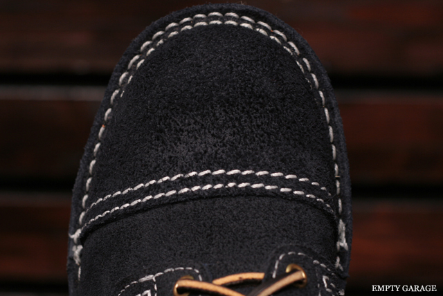 WESCO BOOTS JOBMASTER NAVY R/O ALL.WHITE TOE CAP