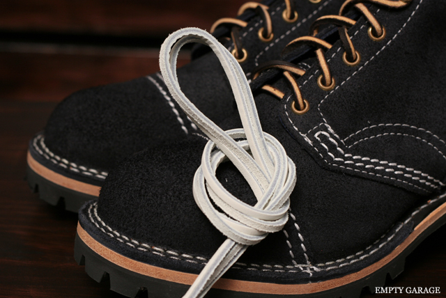 WESCO BOOTS JOBMASTER NAVY R/O ALL.WHITE TOE CAP