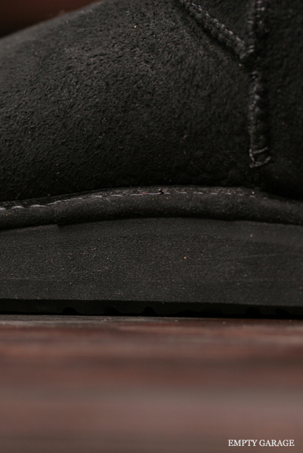 The Sandalman　SNUG BOOT " Birken sole"　Black 【2014年モデル】