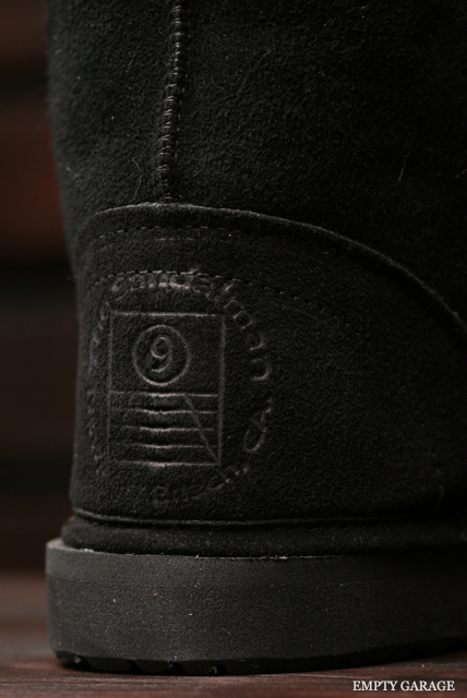 The Sandalman　シープスキンブーツ　SNUG BOOT " Birken sole"　Black 【2014年モデル】