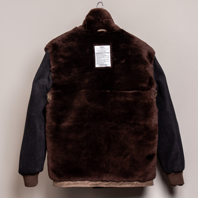 ウエスコ］WESCO × DEHEN N-1 JACKET Dark Tan & Brown Sheep