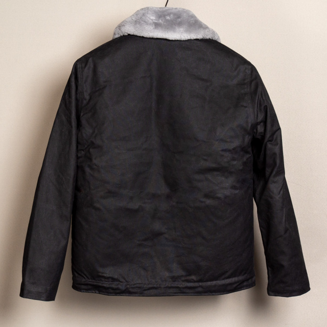 WESCO × DEHEN N-1 JACKET Black & Silver Sheep Skin Mouton ［ウエスコ］