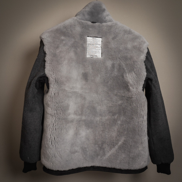 WESCO × DEHEN N-1 JACKET Black & Silver Sheep Skin Mouton ［ウエスコ］