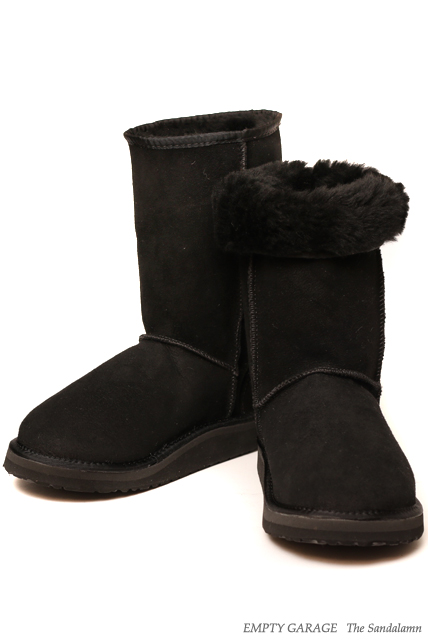The Sandalman　SNUG BOOT "Birken sole"　Black 【2014年モデル】