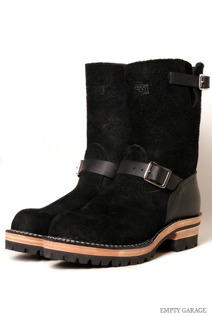 WESCO ウエスコ　エンジニアブーツ 9E 黒ラフアウト　ブラック スエード WESCO ウエスコ エンジニアブーツ 9E 黒ラフアウト ブラック