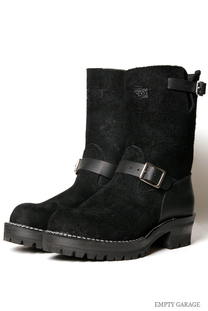 ［ウエスコ］ WESCO BOOTS BOSS Black Rough Out x Smooth Custom