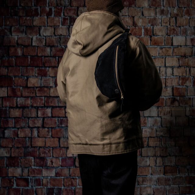 STEVENSON OVERALL Co. Navigateur - NG1 HOODED DECK JACKET Olive