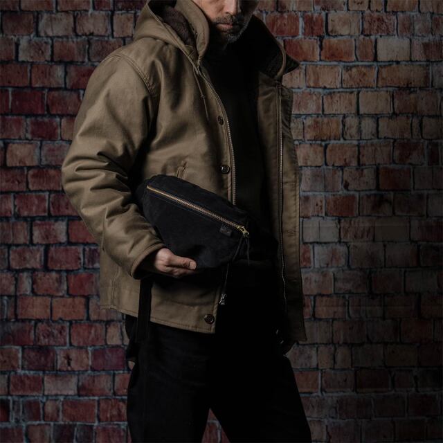 Vanson 9SBB FANNY PACK バンソン ファニーパック スエードバッグ