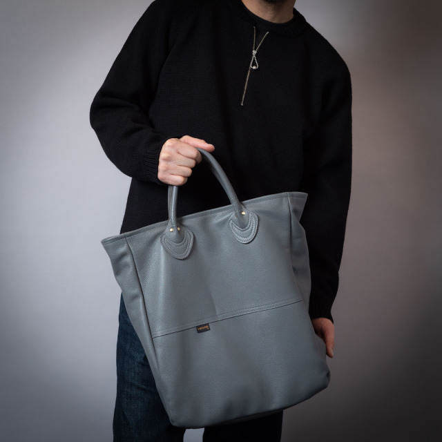 vanson バンソン トートバッグ 　グレー×パープル vanson バンソン トートバッグ グレー×パープル