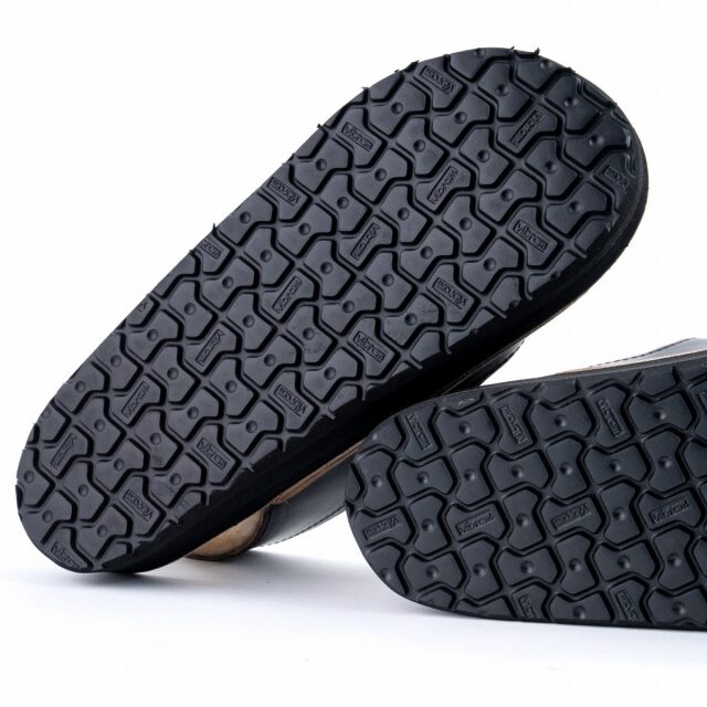 The Sandalman BSSB Natural Sheepskin Black Chromexcel サンダルマン ムートンサンダル