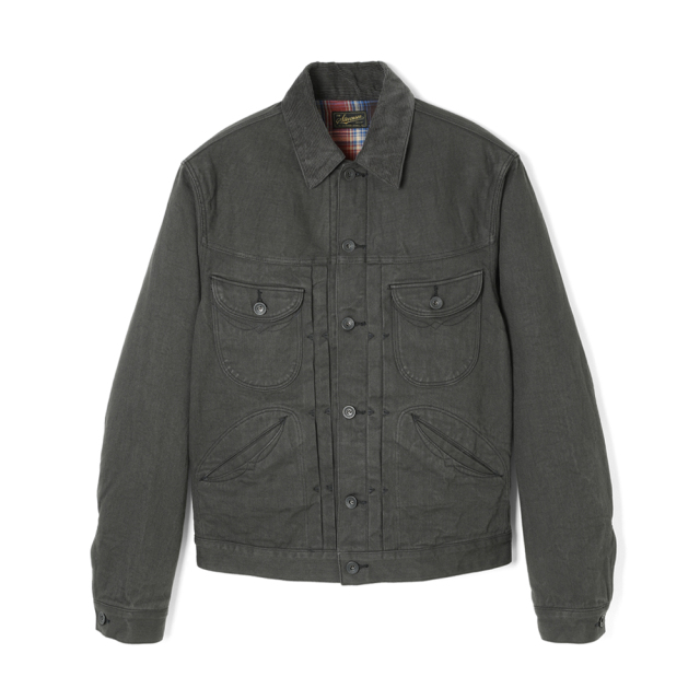 STEVENSON OVERALL Co. Stockman -SM1 FLANNEL LINED COWBOY JAKCET