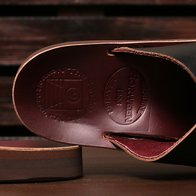 The Sandalman Weave Black x Tan Chromexcel サンダルマン ウェーブ クロムエキセルレザー