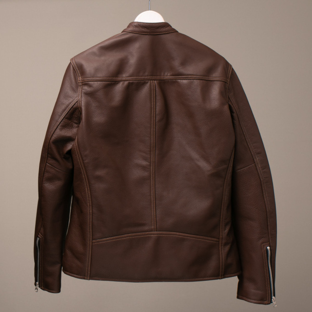 Vanson Special Custom Single Riders Jacket Type-3 「グレインレザー」チョコレートブラウン　