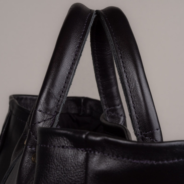 Vanson Special TOTE BAG ブラック スマートフォンポケットライナー付き