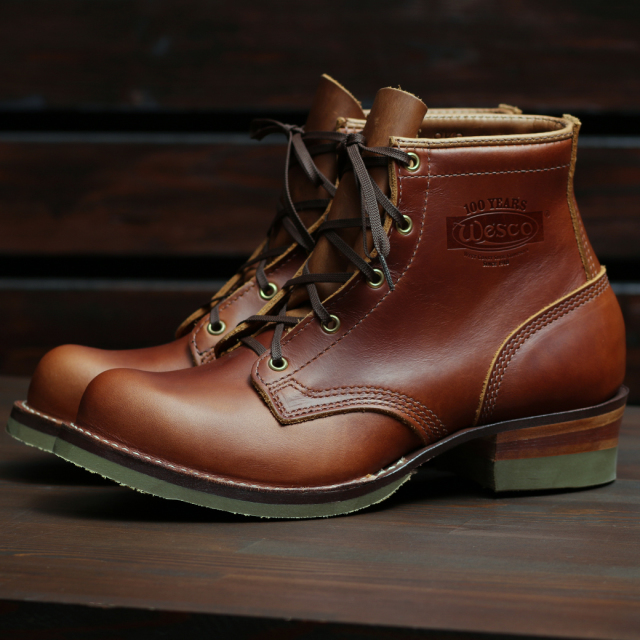 ［ウエスコブーツ100周年記念］ WESCO BOOTS 8106 USAモデル7丈 ブリティッシュタン・ドマーネレザー