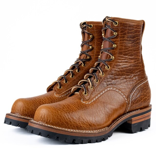 [ウエスコ] WESCO BOOTS JOBMASTER 日本限定バイソンレザー セミレーストウ