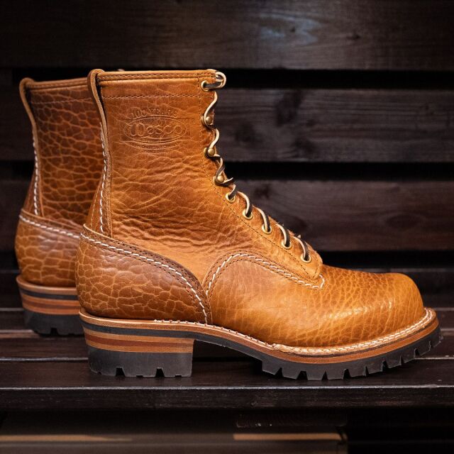 [ウエスコ] WESCO BOOTS JOBMASTER 日本限定バイソンレザー セミレーストウ