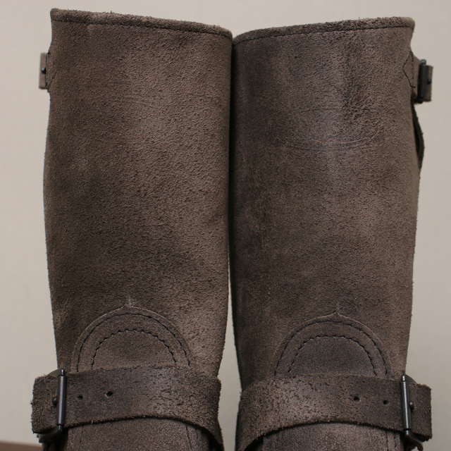 wesco Custom Romeoチャコールラフアウト オーダーメイド】ROMEO Charcoal Rough Out Raptor White - WESCO