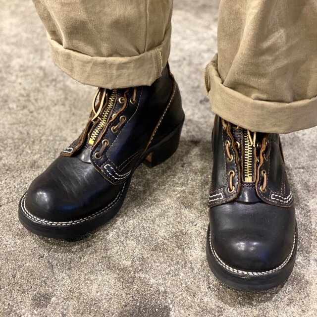 WESCO Lace in Zipper ""ホースハイド"" ウエスコ100周年記念JOBMASTER 1st 