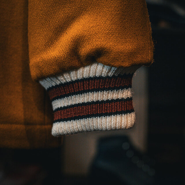 ディーエン dehen ￼￼￼ジャケット コート￼￼ Wesco ウエスコ￼ ウエスコ］WESCO × DEHEN N-1 JACKET Dark Tan & Brown Sheep