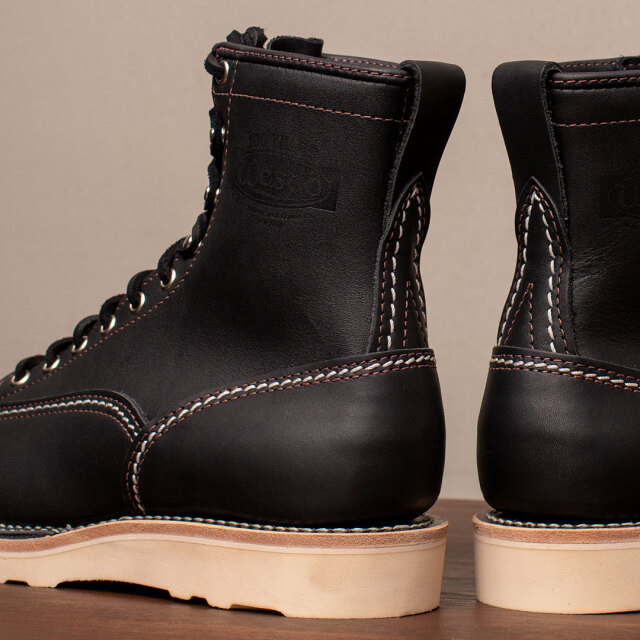 ［ウエスコ］ WESCO BOOTS JOBMASTER CUSTOM BLK SMOOTH 4014クレープソール ニッケルハードウェア