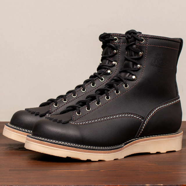 ［ウエスコ］ WESCO BOOTS JOBMASTER CUSTOM BLK SMOOTH 4014クレープソール ニッケルハードウェア