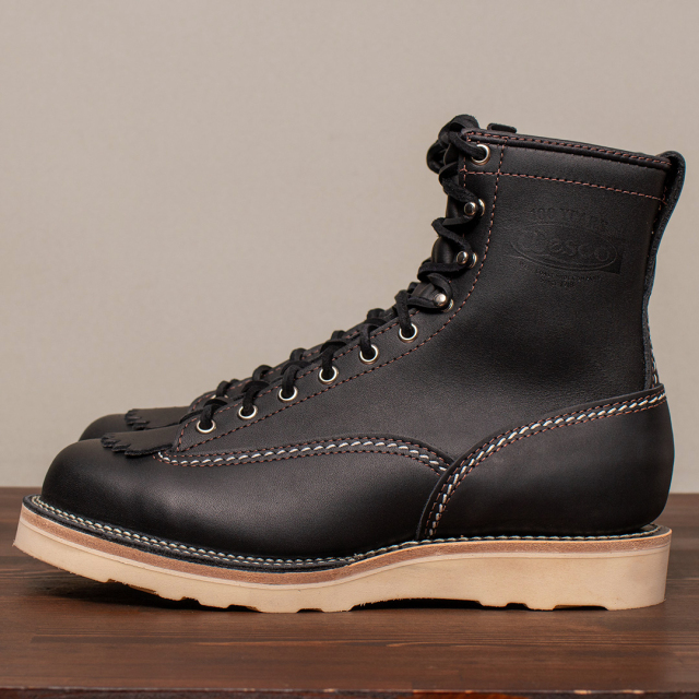 ［ウエスコ］ WESCO BOOTS JOBMASTER CUSTOM BLK SMOOTH 4014クレープソール ニッケルハードウェア