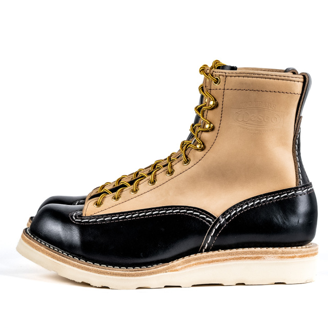 限定生産 [ウエスコ] WESCO BOOTS Jobmaster ブラッククロムエキセル x バーラップエクスプローラー