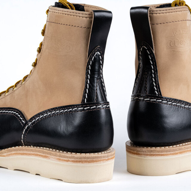限定生産 [ウエスコ] WESCO BOOTS Jobmaster ブラッククロムエキセル x バーラップエクスプローラー