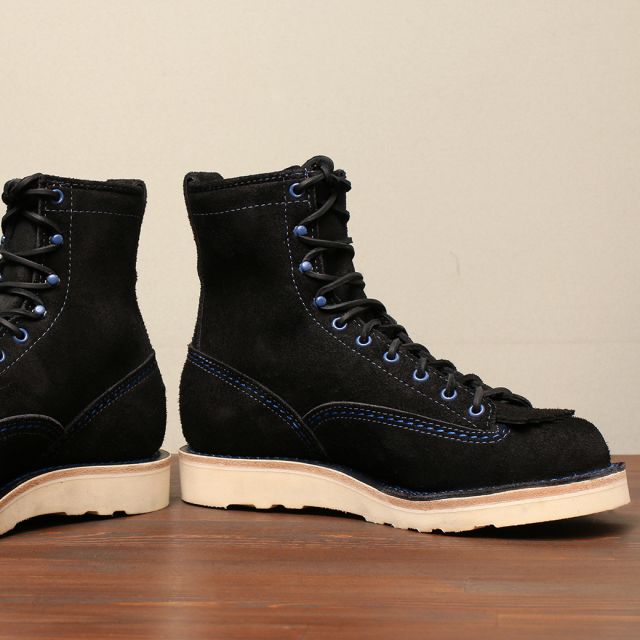 WESCO BOOTS JOBMASTER LTT ブラックラフアウト ネイビーブルーカスタム