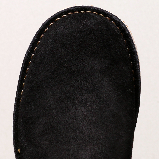 WESCO CUSTOM ROMEO Black Rough out カーキステッチ