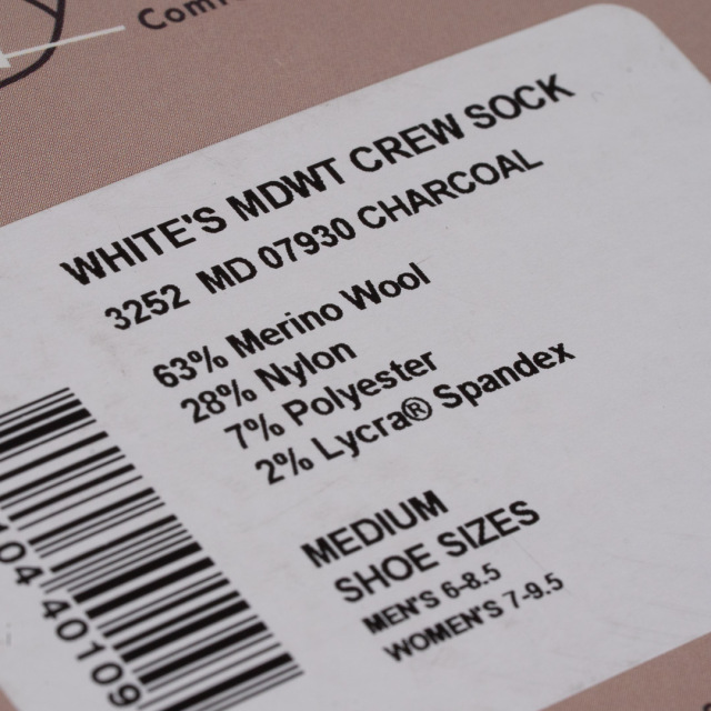 White's Boots Socks ホワイツブーツ メリノウール ソックス 靴下