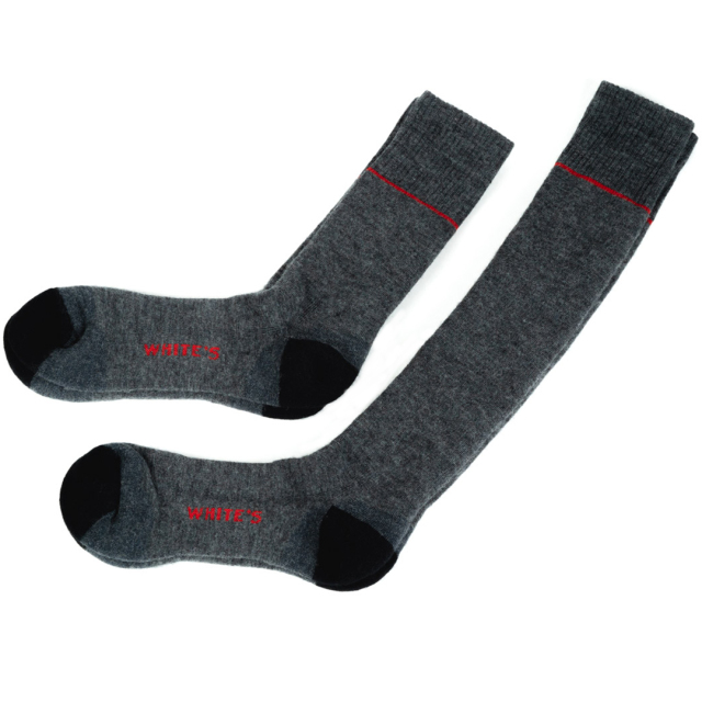 [ホワイツ] WHITE'S BOOTS メリノ・ウール ソックス MDWT 中厚手