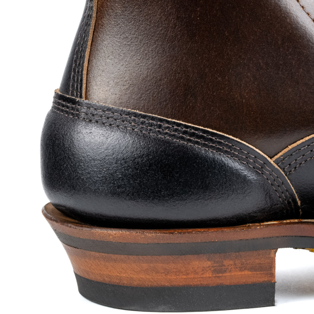 [ホワイツ] WHITE'S BOOTS 375LTTMV ファーマーランチャー 7丈 ブラック x シナモンブラウン ワックスフレッシュ