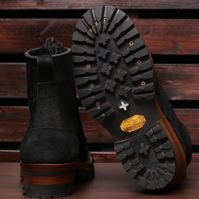 ホワイツ] WHITE'S BOOTS 375V スモークジャンパー7丈 ブラック