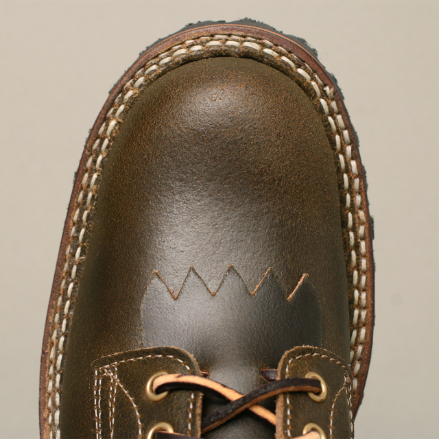 [ホワイツ] WHITE'S BOOTS 350V スモークジャンパー オリーブグリーン ワックスフレッシュレザー