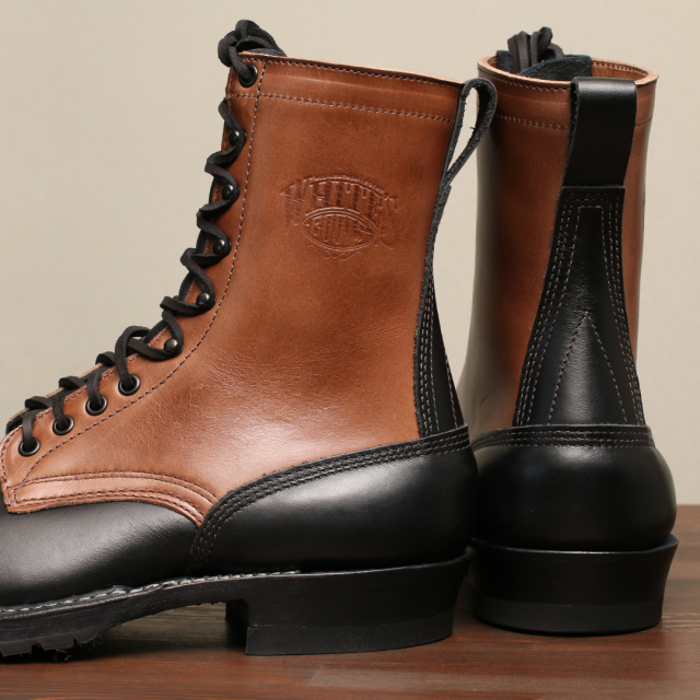 [ホワイツ] WHITE'S BOOTS スモークジャンパー 375HC-LUG クロムエキセルレザー ツートン