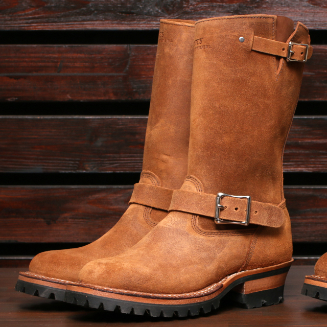 WHITE'S BOOTS MB9165 NOMAD ホワイツ ブーツ エンジニアブーツ ディストレスドラフアウトレザー タンスエード
