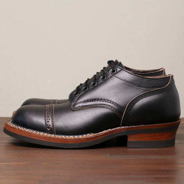 [ホワイツ] WHITE'S BOOTS OXFORD C461 LAST Black Chromexcel
