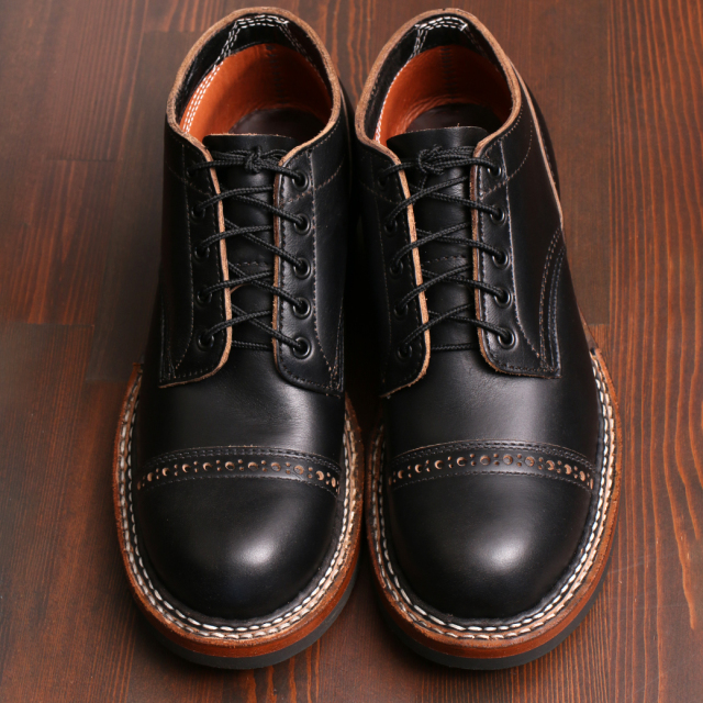 [ホワイツ] WHITE'S BOOTS OXFORD C461 LAST Black Chromexcel