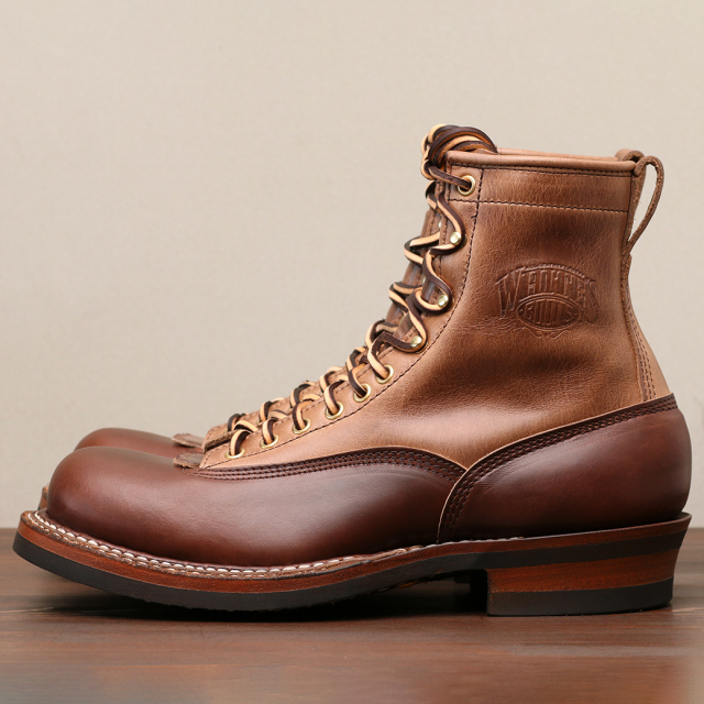 [ホワイツ] WHITE'S BOOTS Smoke Jumper LTT Brown x Natural Chromexcel