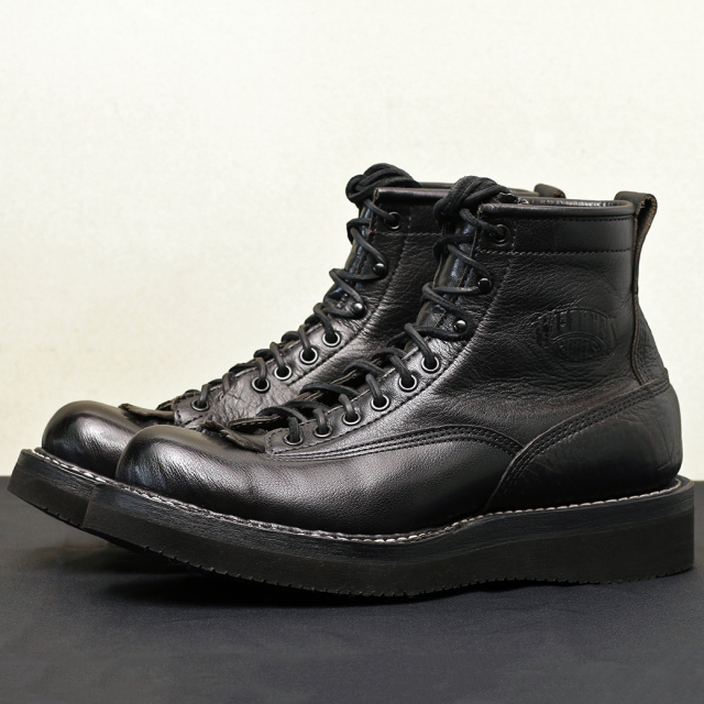 [ホワイツ] WHITE'S BOOTS Farmar Rancher C461 Last LTT BLK バッファロ/ブルハイド