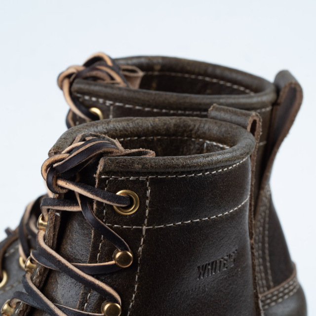 [ホワイツ] WHITE'S BOOTS 350V オリーブグリーン ワックスフレッシュレザー 55セミドレスラスト